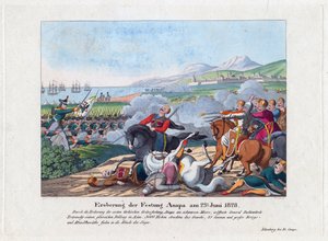 Guerre russo-turque de 1828-1829 - Upadek twierdzy Anapa 23 czerwca autorstwa Anonymous Anonymous
