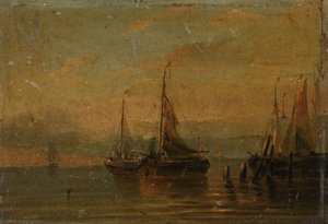 Widok na port autorstwa Anonymous Anonymous