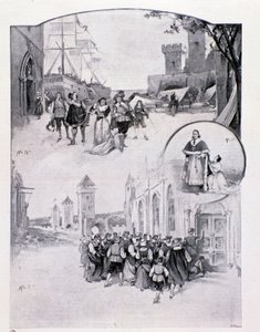 Ilustracja do opery La cortigiana Antonio Scontrino wystawionej w Mediolanie w 1896 r. autorstwa Anonymous Anonymous