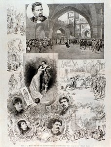 Ilustracje do opery Marion Delorme autorstwa Ponchiellego, w teatro alla Scala autorstwa Anonymous Anonymous