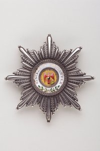 Królestwo Prus - Order Czerwonego Aiglon: płyta I klasy - wzór 1810 autorstwa Anonymous Anonymous