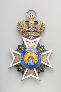 Królestwo Saksonii - Order Św. Henryka : insygnia wielkiego krzyża - 1736-1918 autorstwa Anonymous Anonymous