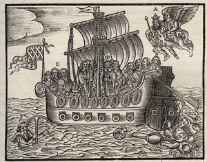 Broszura polityczna Mazarinade: pomimo Mazarina biczownicy zapewniają zbawienie państwa. około 1649. Ciężkie drewno. Prywatna kolekcja. autorstwa Anonymous Anonymous