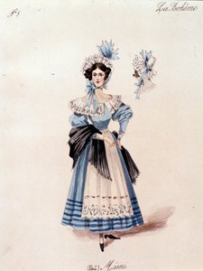 Mimi, postać z opery La boheme Puccini autorstwa Anonymous Anonymous