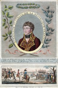 Napoleon Bonaparte jako pierwszy konsul Francji - Anonim - 1802 - Akwaforta, akwarela - 28,1x17,9 - Kolekcja prywatna autorstwa Anonymous Anonymous