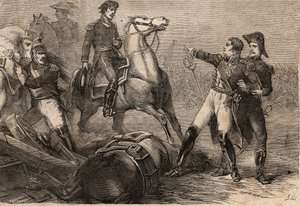 Wojny Napoleońskie 1813-15 - Bitwa pod Ligny (Belgia), 16 czerwca 1815 - Śmierć Jean-Baptiste Girarda - La mort du general Girard. Bitwa pod Ligny (16 czerwca 1815): ranny na polu bitwy, generał Girard (1775-1815), repatriowany do Paryża, zmarł 27 czerwca. autorstwa Anonymous Anonymous