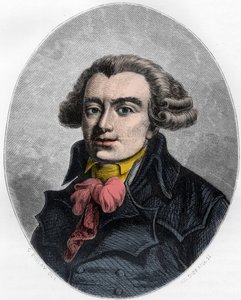 PIERRE VICTORIEN VERGNIAUD Francuski rewolucyjny mąż stanu - Portret Pierre Victorien Vergniaud (1753-1793), francuski polityk Girondin - Rycina z 1863 r. w „Czerwonej księdze - Histoire De L