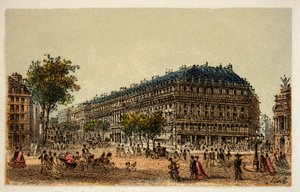 Paryż 1874: Boulevard des Capucines, kolekcja prywatna autorstwa Anonymous Anonymous