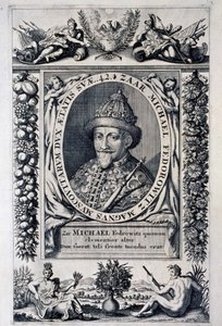 Portret cara Rosji Michała I Fiodorowicza (Michel Fiodorowicz Romanow autorstwa Anonymous Anonymous