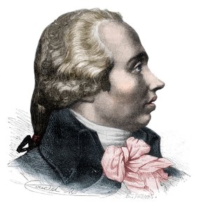 Portret Adrien-Marie Legendre (1752-1833) Francuski matematyk (lit) - portret autorstwa Adriena Marie Legendre, francuskiego matematyka (1752-1833) - Grawerowanie w „Histoire des Girondins” Alphonse de Lamartine (1790-1869) 1865- 1866 - Kolekcja prywatna autorstwa Anonymous Anonymous