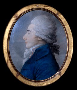 Portret Aleksandra hrabiego Lametha (1760-1829), francuskiego generała i polityka podczas rewolucji francuskiej, brata Karola i Teodora Anonimowe malarstwo z XVIII wieku autorstwa Anonymous Anonymous