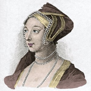 Portret Anny de Boleyn (Anna lub Ann Bolin i Anne Bullen autorstwa Anonymous Anonymous