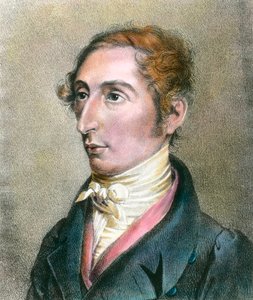 Portret Carla (Karla) Marii Von Webera (1786-1826) Niemiecki kompozytor Grawerowanie XIX wieku Kolekcja prywatna autorstwa Anonymous Anonymous