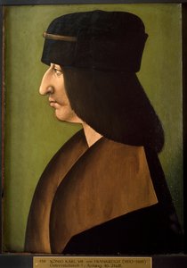 Portret Karola VIII Francji (malarstwo) autorstwa Anonymous Anonymous