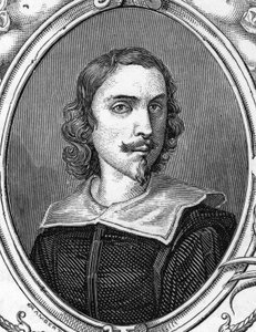 Portret Francesco Albaniego (1578-1660) powiedział albański, włoski malarz. 1859 grawerowanie w „Galeriach Europy – Włochy” autorstwa Armandauda. Prywatna kolekcja. autorstwa Anonymous Anonymous