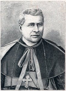 Portret Giovanniego Simeoni (1816-1892), włoskiego kardynała. Grawer w „Misjach katolickich w XIX wieku” Louis-Eugene (Louis Eugene) Louvet. prywatna kolekcja. autorstwa Anonymous Anonymous