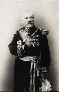 Portret Hyacinthe Laurent Theophile Aube (admirał Aube) (1826-1890), admirał francuski. Kolekcja FPL. autorstwa Anonymous Anonymous