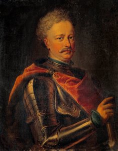 Portret Jana III Sobieskiego (1629-1696) Króla Polski Obraz anonimowy. XVII w. niedz. 0,81x0,64m² autorstwa Anonymous Anonymous