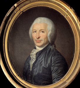 Portret Józefa Ignacego Guillotina (1738-1814) lekarza i polityka Anonimowy obraz. 1784. wym. 0,60 x 0,49 m Paryż, Musee Carnavalet autorstwa Anonymous Anonymous
