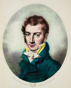 Portret Josepha Maysedera (1789-1863) austriackiego skrzypka i kompozytora, kolekcja Privee autorstwa Anonymous Anonymous