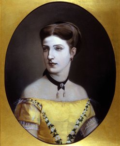 Portret Margarity Savoy Genes (Margherita of Savoy autorstwa Anonymous Anonymous
