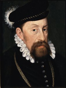 Portret Maksymiliena II, cesarza Świętego Cesarstwa Germańskiego (olej na płótnie) autorstwa Anonymous Anonymous