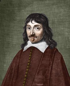 Portret Rene Kartezjusza. 1596-1650 autorstwa Anonymous Anonymous