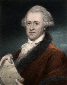 Portret Sir Friedricha Wilhelma Herschela (1738-1822), brytyjskiego niemieckiego astronoma i fizyka - Portret Williama Herschela brytyjskiego astronoma urodzonego w Niemczech autorstwa Anonymous Anonymous