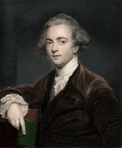 Portret Sir William Jones (1746-1794), językoznawca angielskiego - Sir William Jones 1746-1794 - filolog angielski autorstwa Anonymous Anonymous