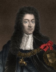 Portret Wilhelma III, księcia Orańskiego (1650-1702), znanego również jako król Anglii Wilhelm III, Wilhelm II Szkocki i Irlandii - Król Wilhelm III, Portret Wilhelma Orańskiego (1650-1702) autorstwa Anonymous Anonymous