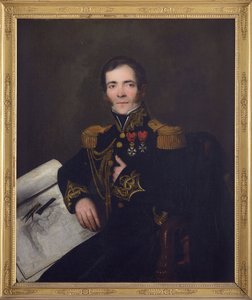 Portret admirała Anne Chretien Louis de Hell (1783-1864), Anonim. olej na płótnie, ok. 1832. Kolekcja prywatna autorstwa Anonymous Anonymous