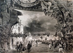 Scenografia Otella, opera Giuseppe Verdi autorstwa Anonymous Anonymous