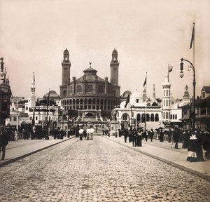 Ekspozycja Powszechna 1900 - Exposition Universelle de 1900 w Paryżu: Le Trocadero - kolekcja prywatna autorstwa Anonymous Anonymous
