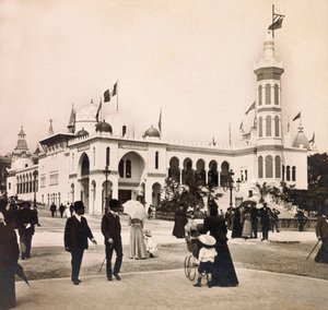 Ekspozycja uniwersalna 1900 - Exposition Universelle de 1900 w Paryżu: Pałac Algierii - kolekcja prywatna autorstwa Anonymous Anonymous