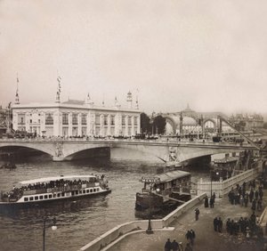 Ekspozycja uniwersalna 1900 - Exposition Universelle de 1900 w Paryżu: The Palais des Congres - kolekcja prywatna autorstwa Anonymous Anonymous