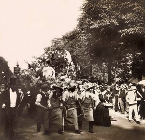 Ekspozycja Powszechna 1900 - Exposition Universelle de 1900 w Paryżu: Festyn ogrodnictwa - kolekcja prywatna autorstwa Anonymous Anonymous
