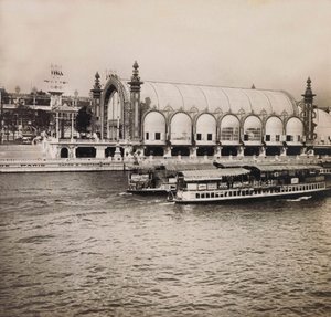 Ekspozycja Powszechna 1900 - Ekspozycja Universelle de 1900 w Paryżu: Szklarnie - kolekcja prywatna autorstwa Anonymous Anonymous