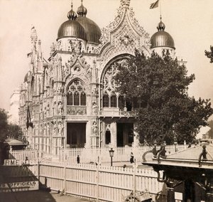 Wystawa Powszechna 1900 - Wystawa Powszechna 1900 w Paryżu: Pawilon Włoch - kolekcja prywatna autorstwa Anonymous Anonymous