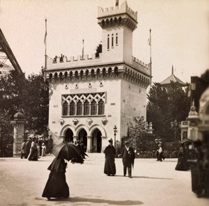 Ekspozycja Powszechna 1900 - Wystawa Powszechna 1900 w Paryżu: Pawilon San Marino - kolekcja prywatna autorstwa Anonymous Anonymous