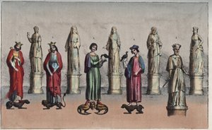 Wilhelm Zdobywca (William Zdobywca, Wilhelm II Normandii lub Wilhelm I Anglii) autorstwa Anonymous Anonymous