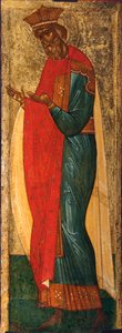 Św. Włodzimierz z Kijowa, początek XV wieku. autorstwa Anonymous Russian icon painter