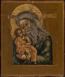 Symeon Boski Odbiorca, 1800 r autorstwa Anonymous Russian icon painter