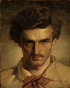 Młodzieńczy autoportret autorstwa Anselm Feuerbach