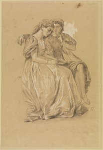 Paolo i Francesca (kopia) autorstwa Anselm Feuerbach