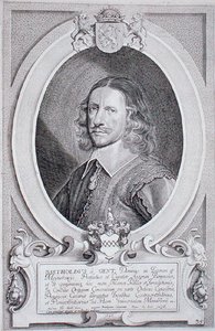 Barthold van Gent (ok.1580s-1650) z „Portraits des Hommes Illustres”, ryty przez Petrusa de Iode, opublikowane 1706 (grafika)