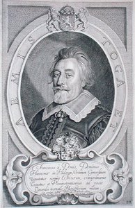 Frans van Donia (zm. 1651) z „Portraits des Hommes Illustres”, sztychowanej przez Petrusa de Iode, wydana w 1706 r. (rycina)