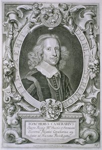 Joachim Camerarius, z „Portretów wybitnych ludzi”, sztychowanych przez Petrusa de Iode, wydana w 1706 r.