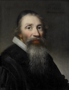 Portret mężczyzny, prawdopodobnie duchownego autorstwa Anthonie Palamedesz (copy after)