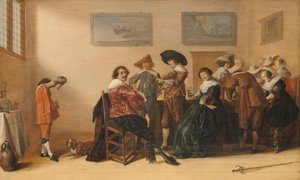 Wesoła firma w pokoju, 1633 autorstwa Anthonie Palamedesz