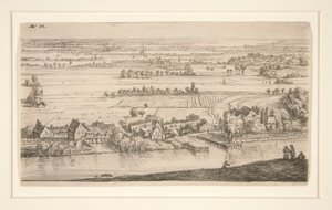 Wioska nad kanałem autorstwa Anthonie Waterloo